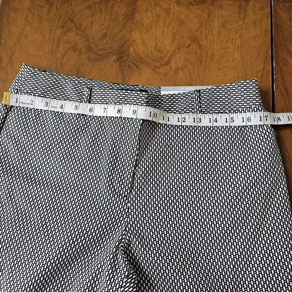 Liz Claiborne Emma Classic Ankle Womens Dress Pants Size 8 Black White NWT - Picture 14 of 14